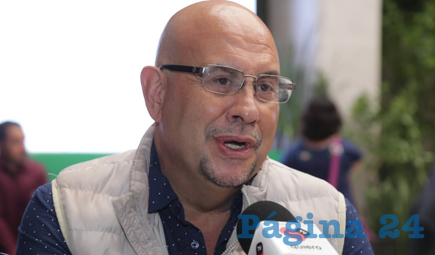 Claudio Arturo Gonz&aacute;lez Mu&ntilde;oz, secretario de Servicios P&uacute;blicos (Foto: Eddylberto Lu&eacute;vano Santill&aacute;n)