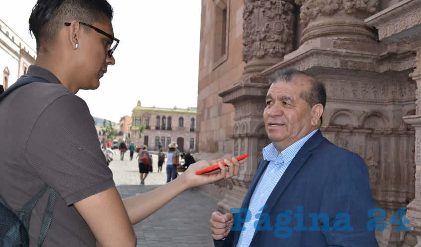 Manuel Ibarra Santos, indicó que la solución que se dio para gestionar el recurso por parte del gobierno estatal fue sólo por la coyuntura (Foto Merari Martínez)