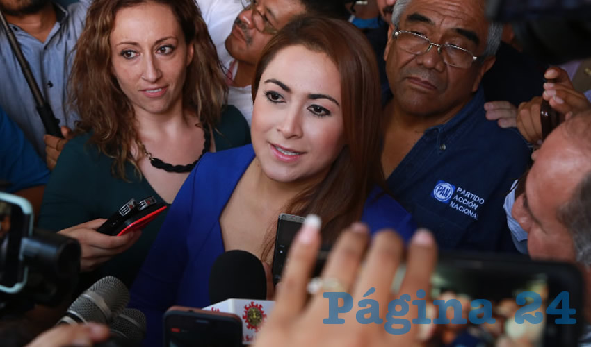 Tere Jim&eacute;nez Esquivel, candidata electa para la Presidencia Municipal de Aguascalientes (Foto: Eddylberto Lu&eacute;vano Santill&aacute;n)