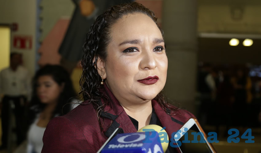 Natzielly Rodríguez Calzada, diputada local (Foto: Eddylberto Luévano Santillán)