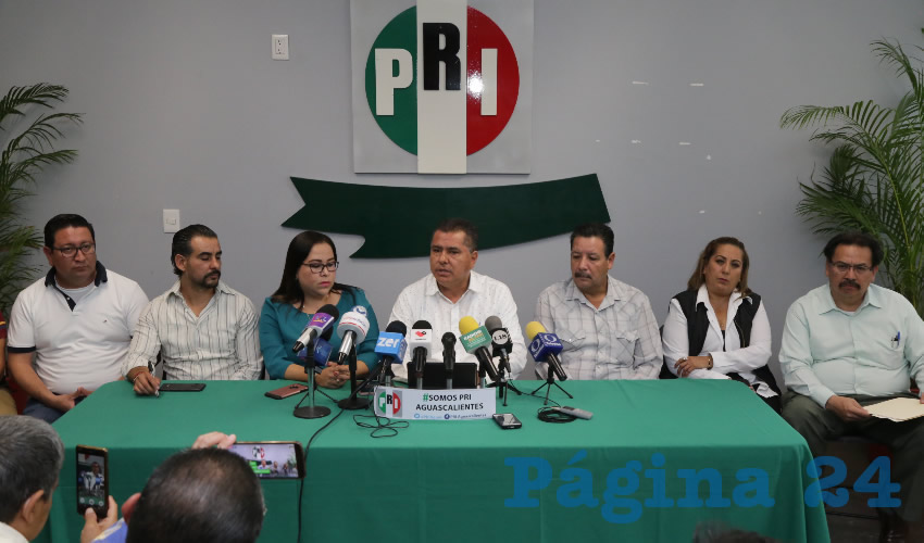 Enrique Juárez Ramírez, presidente estatal del PRI (Foto: Eddylberto Luévano Santillán)