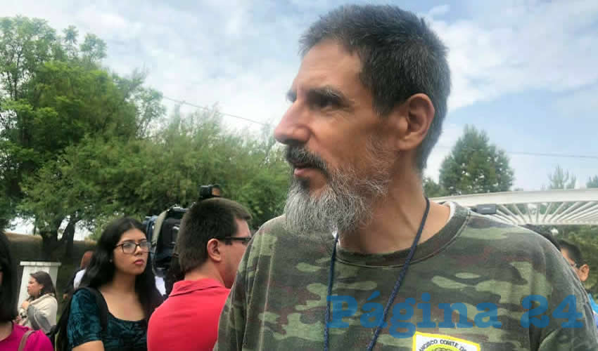 Agustín Bernal Inguanzo, guardabosque y representante de Grupo Verde (Foto: Erick Ramírez)