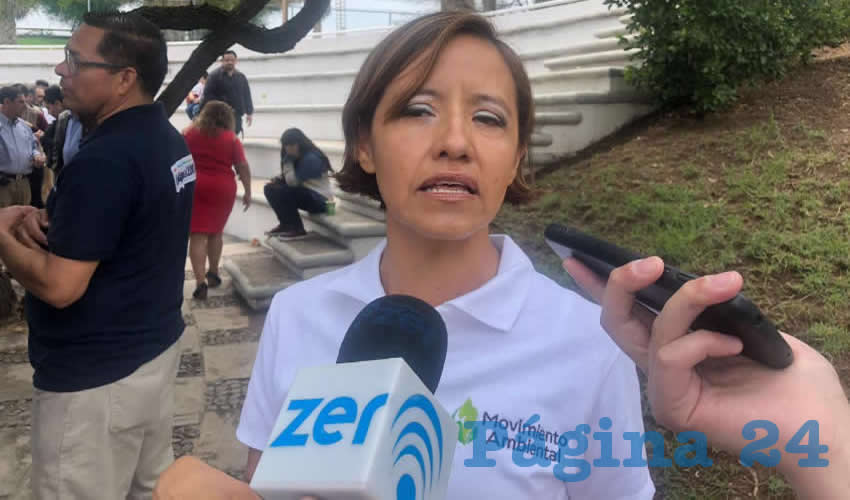 Beatriz Osorio, integrante de Movimiento Ambiental y defensora de los Derechos de los Animales (Foto: Erick Ram&iacute;rez)