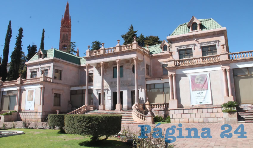 El Museo Francisco Goitia que está ubicado frente al Parque Sierra de Álica, ofrece visitas gratis todos los domingos para zacatecanos y ciudadanos mexicanos al presentar su credencial de electoral, mientras que para los visitantes de otros países el costo de ingreso es de 30 pesos (Foto Rocío Castro Alvarado)
