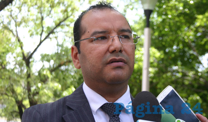 Tanto Jarib Blanco Coria, abogado de La Luz del Mundo, como Adrián Calvillo, vocero de la Iglesia en Guadalajara, llamaron a la CEDHJ a que tome las medidas necesarias para que no se violenten más los derechos humanos de quienes pertenecen a esta congregación/Fotos: Francisco Tapia