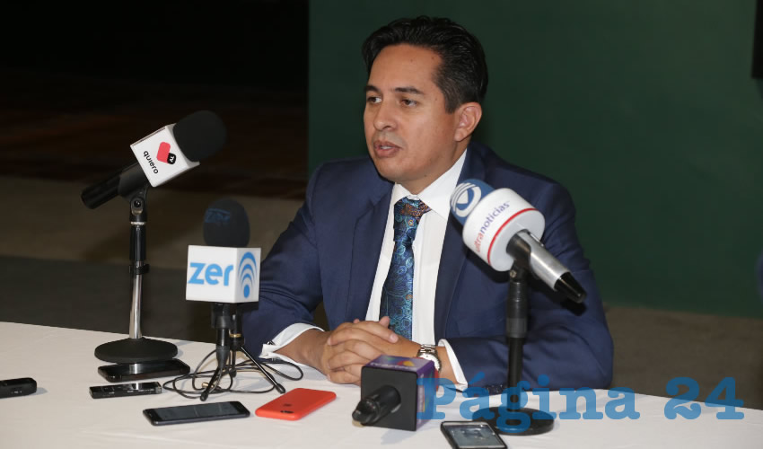 Rodolfo Delgadillo Castañeda, presidente del Colegio de Pediatras en Aguascalientes (Foto: Eddylberto Luévano Santillán)