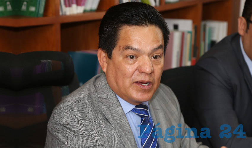 Héctor Salvador Hernández Gallegos, magistrado presidente del Tribunal Estatal Electoral de Aguascalientes (TEEA)