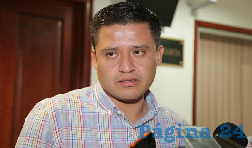 Heder Guzmán Espejel, diputado local (Foto: Eddylberto Luévano Santillán)