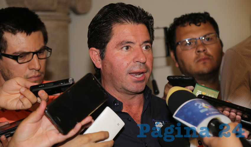 Jorge L&oacute;pez Mart&iacute;n, secretario de Turismo (Foto: Eddylberto Lu&eacute;vano Santill&aacute;n)