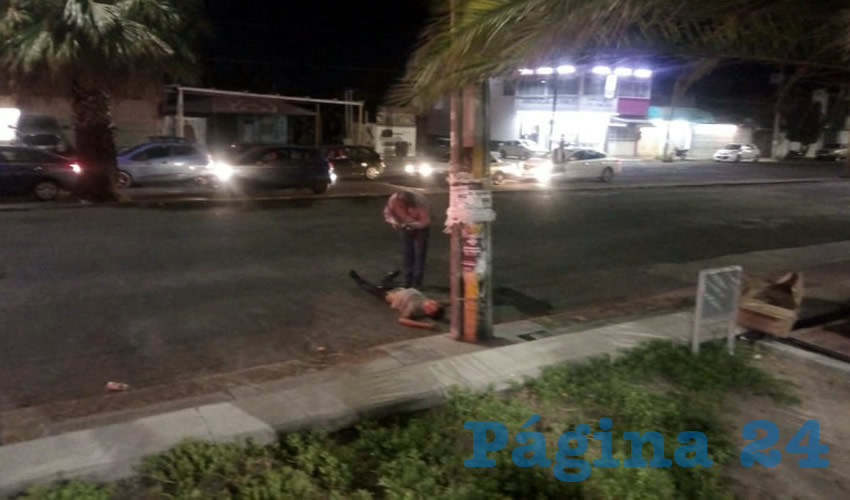 El desconocido ratero quedó muerto junto a una gasolinera situada sobre avenida Arqueros, casi esquina con avenida Aguascalientes sur