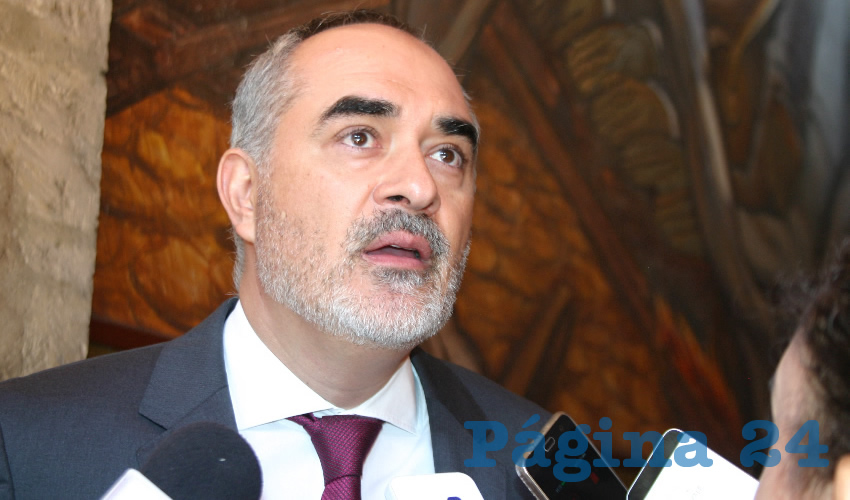 Salva­dor Caro Cabrera, diputado local de MC, presentó la iniciativa/ Foto: Archivo Página 24