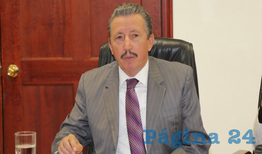 J. Asunción Gutiérrez Padilla, presidente de la CDHEA (Foto: Eddylberto Luévano Santillán)