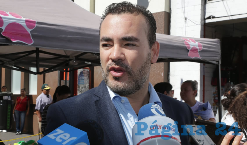Mauricio González López, regidor del Ayuntamiento de Aguascalientes (Foto: Eddylberto Luévano Santillán)