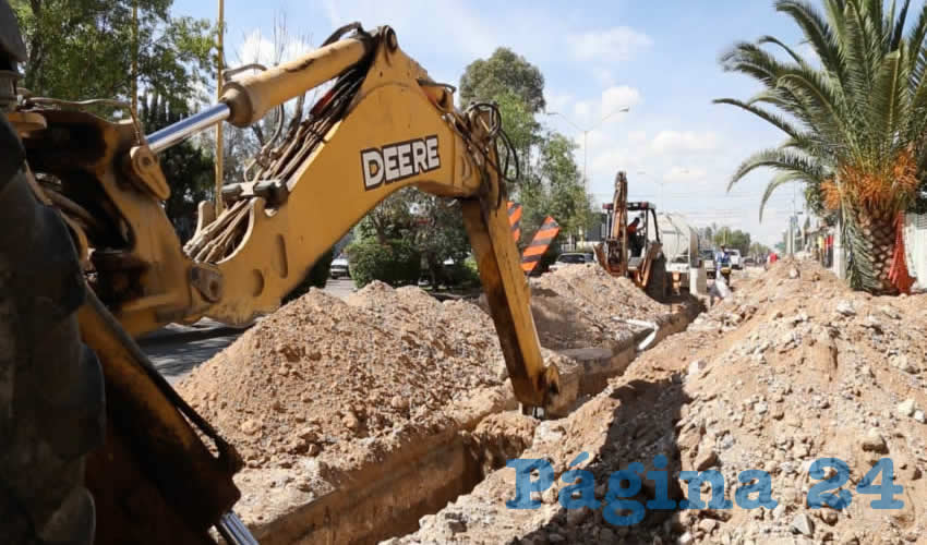 Estas obras mejorarán la calidad de vida de los vecinos de la zona, al evitar las inundaciones que se generan por las fugas de aguas negras