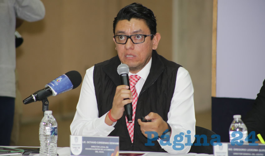 Octavio Cárdenas Denham, delegado estatal de la Conagua