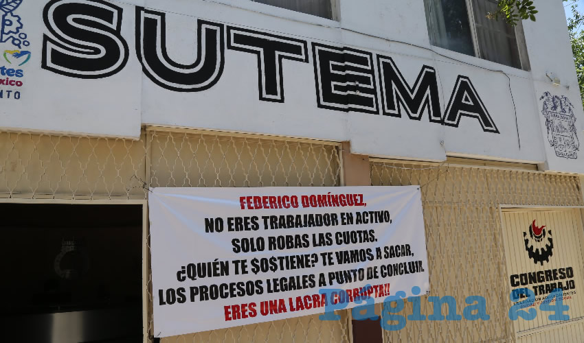 Sindicato Único de Trabajadores del Estado y Municipios de Aguascalientes (Foto: Eddylberto Luévano Santillán)