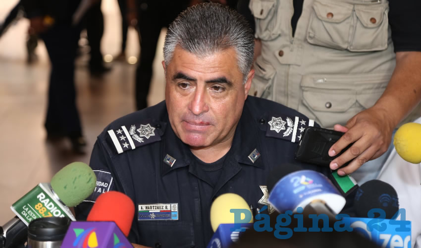 Antonio Martínez Romo, titular de la SSPM (Foto: Eddylberto Luévano Santillán)