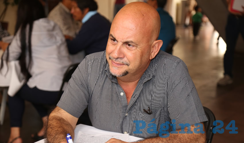 Claudio Arturo González Muñoz, secretario de Servicios Públicos (Foto: Eddylberto Luévano Santillán)