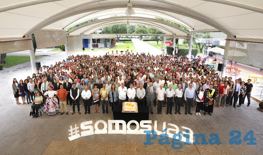 Conmemoración de los 46 años de historia de la Benemérita Universidad Autónoma de Aguascalientes