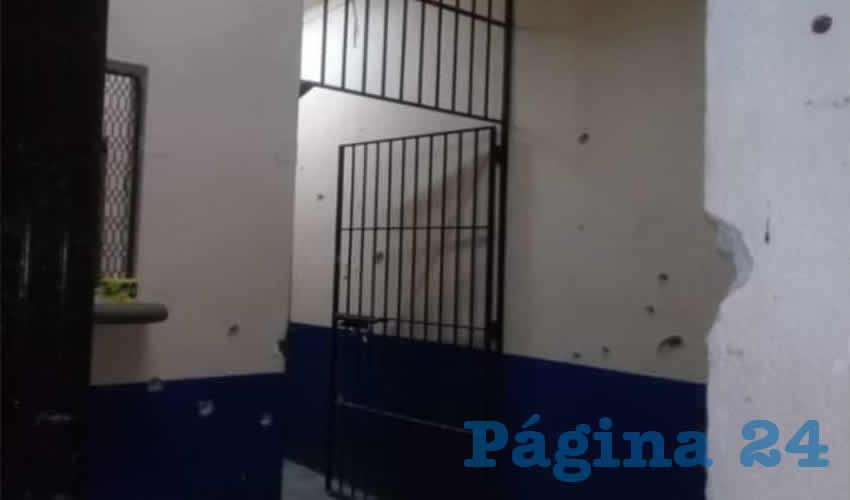 Así quedo la comandancia de la policía municipal