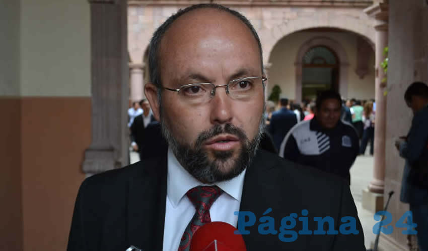 Everardo Martínez Aguayo, comisionado ejecutivo de Atención Integral a Víctimas (Foto Merari Martínez)