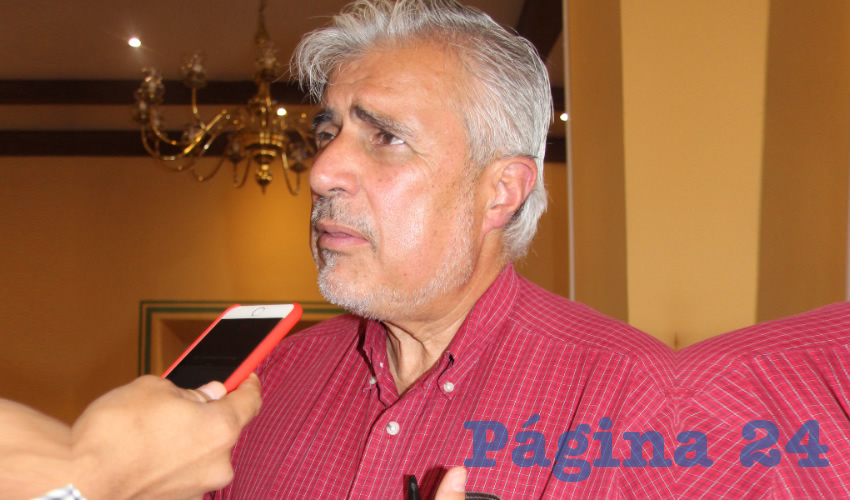 José Narro Céspedes, senador de la República (Foto Rocío Castro Alvarado)