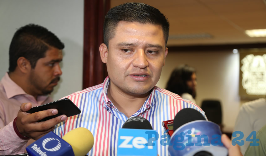 Heder Guzmán Espejel va con todo para combatir la corrupción en el Patronato de la Feria (Foto: Eddylberto Luévano Santillán)