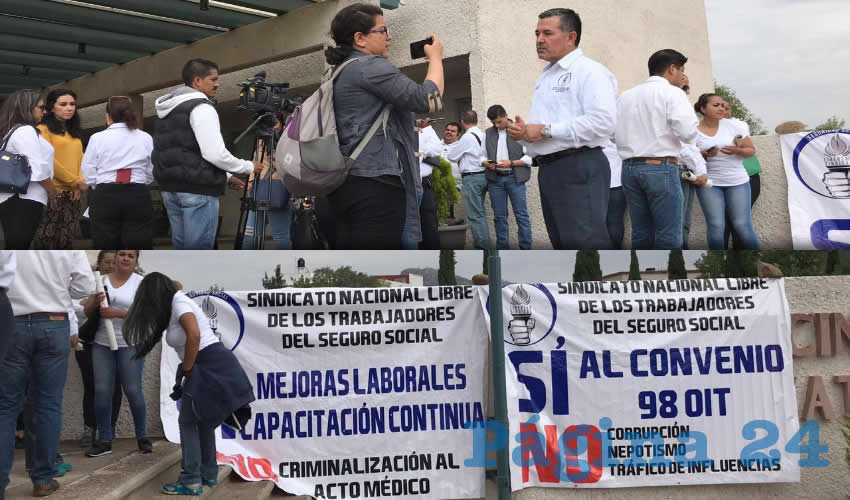 En la protesta consideraron que el delegado estatal, Manuel Cavazos Melo “tiene la oportunidad de ser un delegado derecho y recto de la Cuarta Transformación o ser un delegado de lo mismo, corrupto, que favorece el tráfico de influencias” (Foto Cortesía)