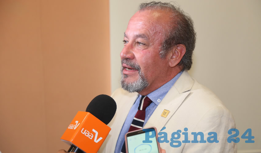 Jos&eacute; Luis Garc&iacute;a Ruvalcaba, decano del Centro de las Artes y la Cultura de la UAA (Foto: Eddylberto Lu&eacute;vano Santill&aacute;n)