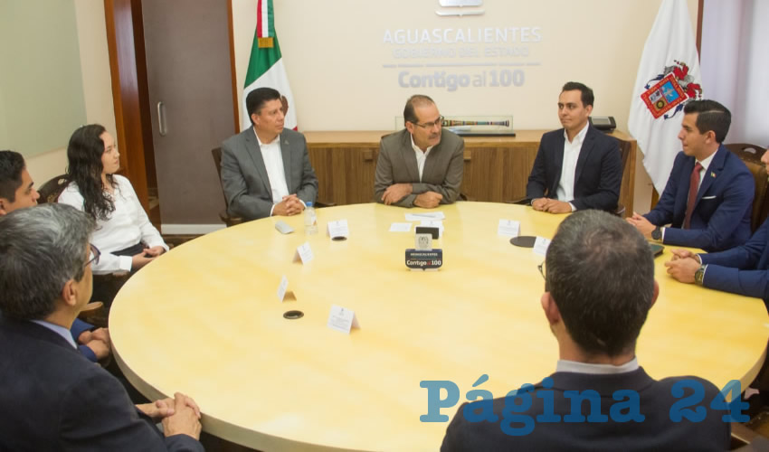 El Gobernador del Estado, Martín Orozco Sandoval, ofreció su total apoyo a los jóvenes científicos de Aguascalientes