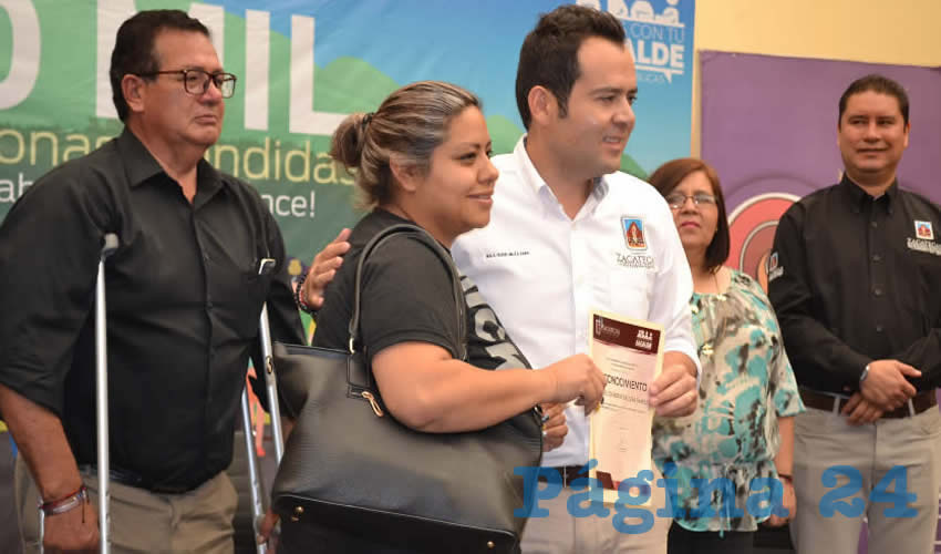Durante la audiencia pública denominada “Martes con tu alcalde”, autoridades del ayuntamiento de Zacatecas dieron a conocer han atendido a 10 mil capitalino a través de estas audiencias, lo cual consideran es el reflejo de la confianza que la ciudadanía tiene en las autoridades municipales (Foto Merari Martínez)