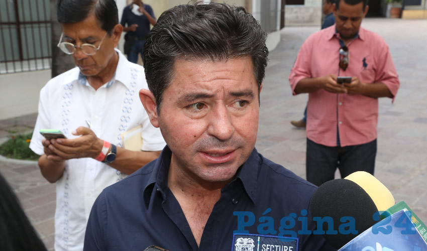 Jorge L&oacute;pez Mart&iacute;n culpa a la familia Morales de ser quien ha emprendido una campa&ntilde;a en su contra utilizando a Heder Guzm&aacute;n Espejel (Foto: Eddylberto Lu&eacute;vano Santill&aacute;n)