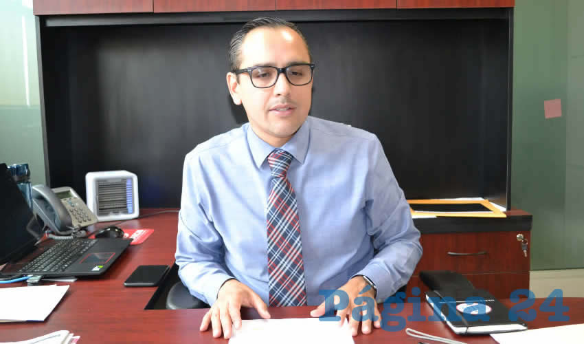 Salvador Villa Almaraz, fiscal especializado en Combate a la Corrupción (Foto: Merari Martínez)