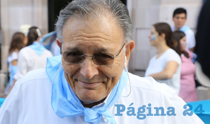 Carlos García Villanueva, coordinador del Frente Nacional por la Familia (Foto: Eddylberto Luévano Santillán)