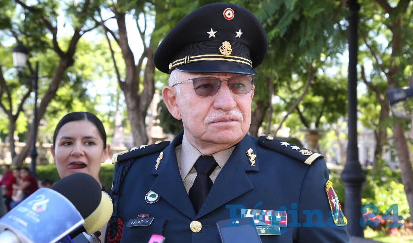 Carlos Francisco del Socorro Espadas Ceballos, general de la XIV Zona Militar (Foto: Eddylberto Luévano Santillán)