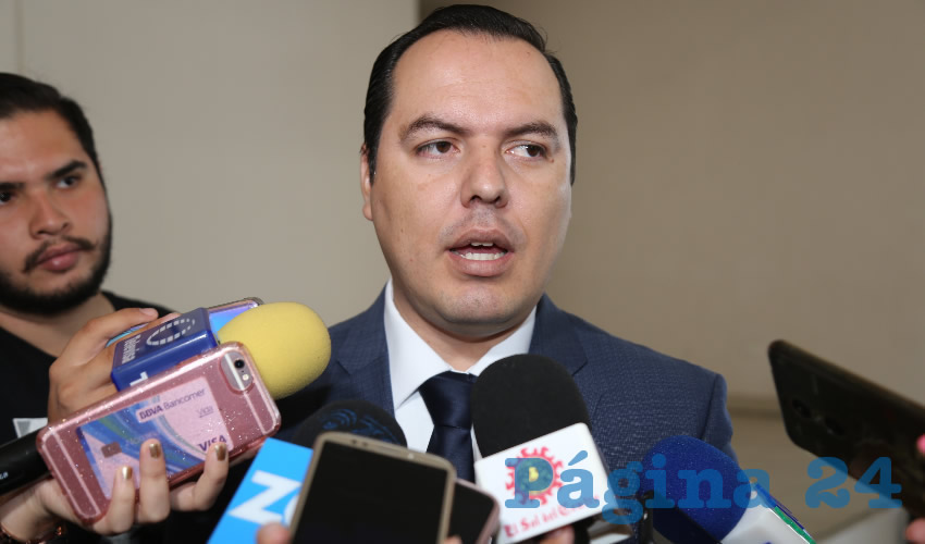 Jaime Gerardo Beltr&aacute;n Mart&iacute;nez, secretario de Gobierno (Foto: Eddylberto Lu&eacute;vano Santill&aacute;n)