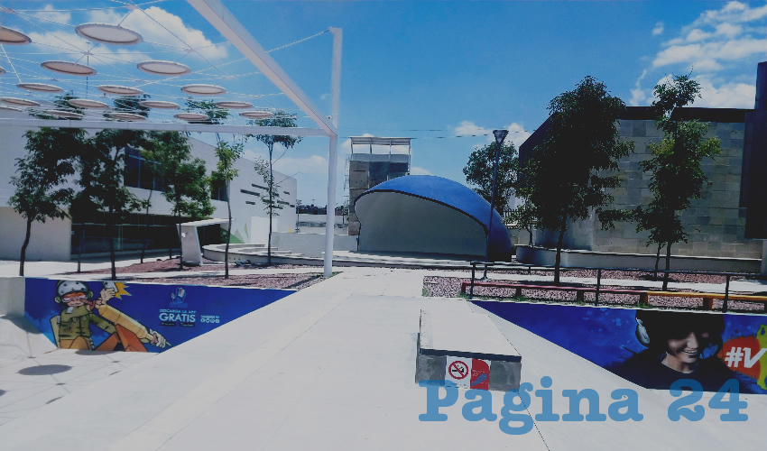 Instalaciones del Instituto Aguascalentense de la Juventud (Iaju)