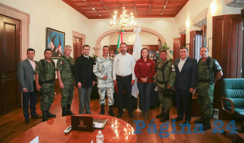 Durante el encuentro, se destaca que sólo de manera conjunta, federación, estado y municipios podrán hacer frente a este problema