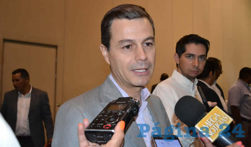 Francisco Javier Martínez Muñoz, director del Instituto de Seguridad y Servicios Sociales de los Trabajadores del Estado de Zacatecas (Issstezac) (Foto Merari Martínez)