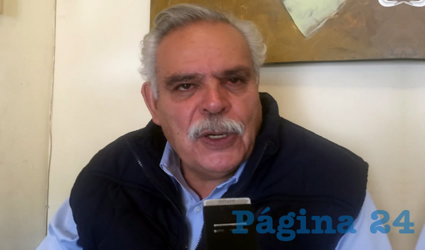 Luis Medina Lizalde, exdiputado local (Foto Cristo González)