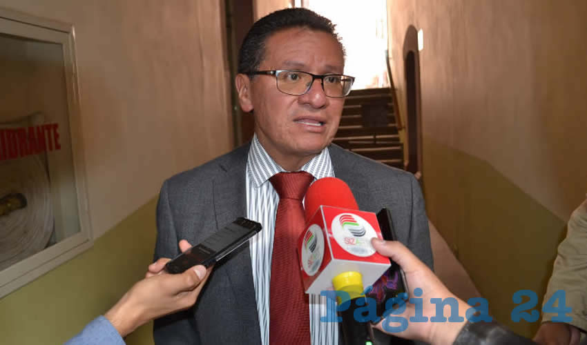 Armando Ávalos Arellano, magistrado presidente del Tribunal Superior de Justicia del Estado de Zacatecas (TSJEZ) (Foto Merari Martínez Castro)