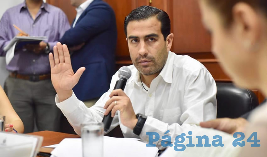 Esteban Estrada, diputado local presidente de la comisión de Competitividad, Desarrollo Económico, Innovación y Trabajo del Congreso de Jalisco/Foto: Archivo Página 24