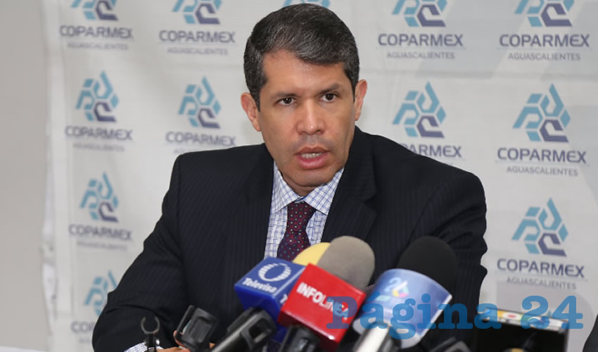 Ra&uacute;l Gonz&aacute;lez Alonso, presidente estatal de la Coparmex (Foto: Archivo)