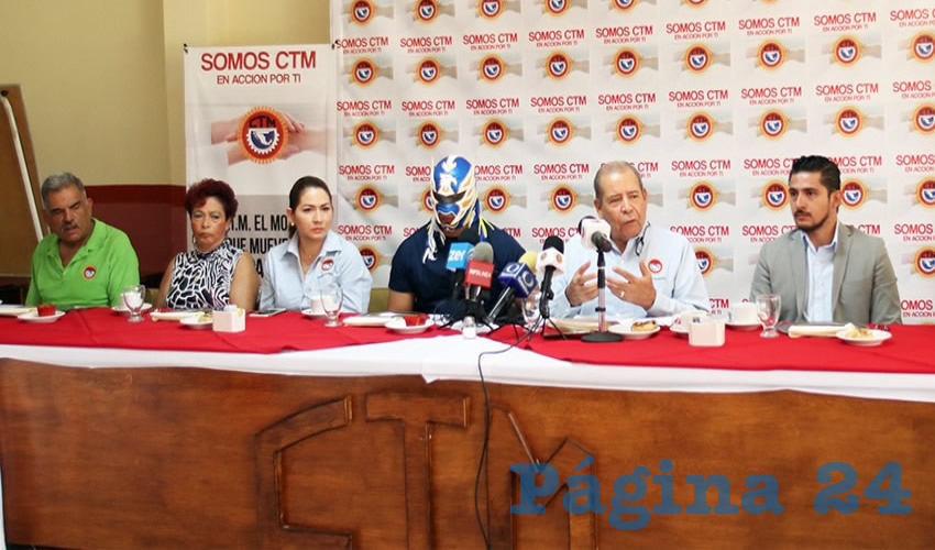 José Alfredo González González, secretario general de la Federación de Trabajadores de Aguascalientes