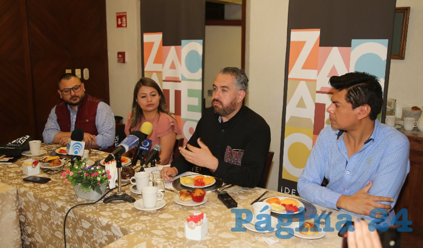 Conferencia de prensa de promoción de la Feria Nacional de Zacatecas (Fenaza)