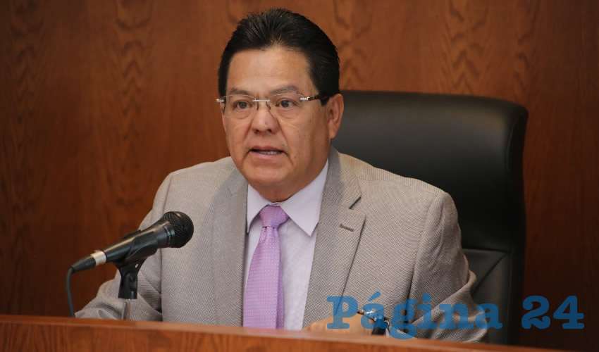 Salvador Hernández Gallegos, presidente del TEEA (Foto: Archivo)