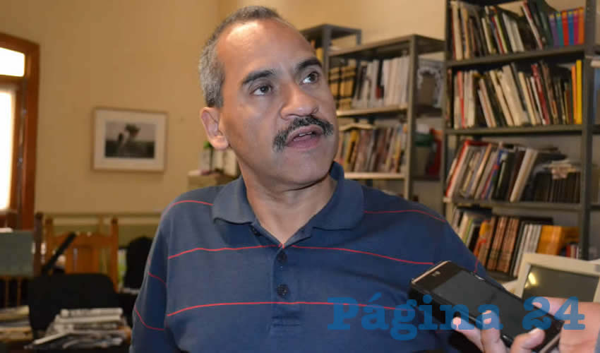 Jaime Robledo Martínez (Foto Merari Martínez Castro)