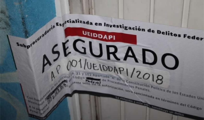 Uno de los últimos trabajos sucios del tristemente célebre Felipe de Jesús Muñoz Vázquez: Subprocuraduría Especializada en Investigación de Delitos Federales, ¿la fecha?: enero 2018, ¿qué le parece al lector?