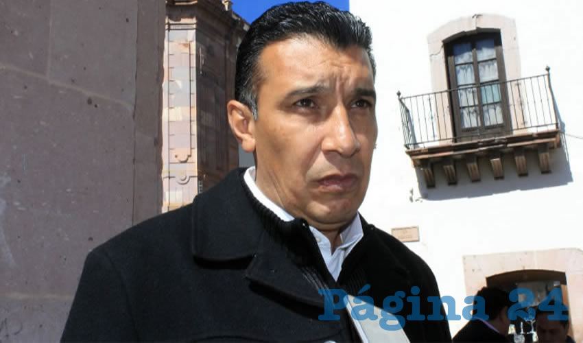 Adolfo Márquez Vera, director del Instituto de Cultura Física y Deporte del Estado de Zacatecas (Incufidez)