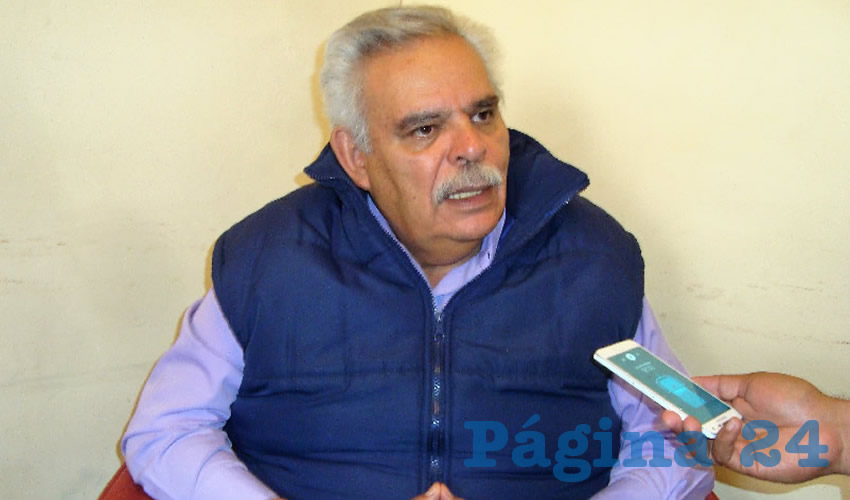 José Luis Medina Lizalde, exdiputado local e integrante del partido político Movimiento de Regeneración Nacional (Morena)